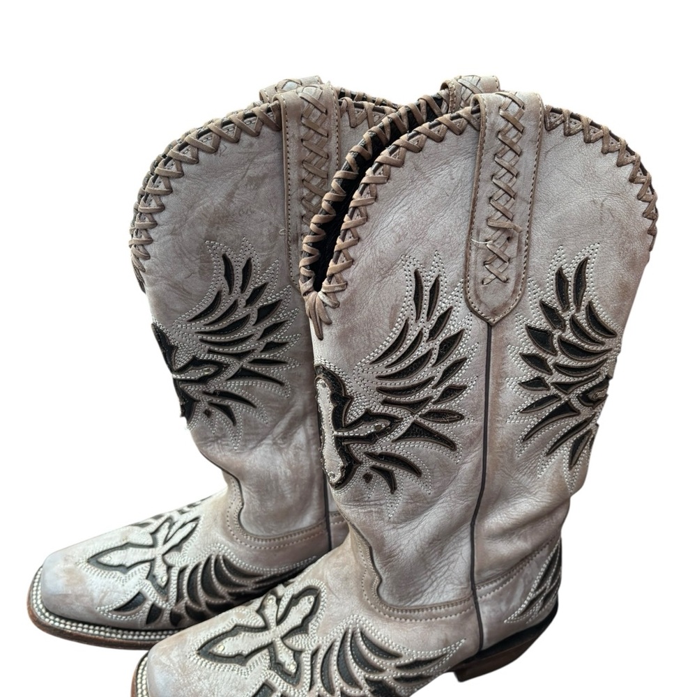 J.B. Dillon Buttercup Women's Western Boots- EUC - Picture 7 of 9